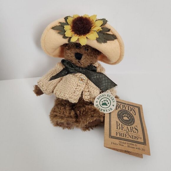 Boyds Bears Toys Boyds Bears And Friends Flora Mae Bloom With